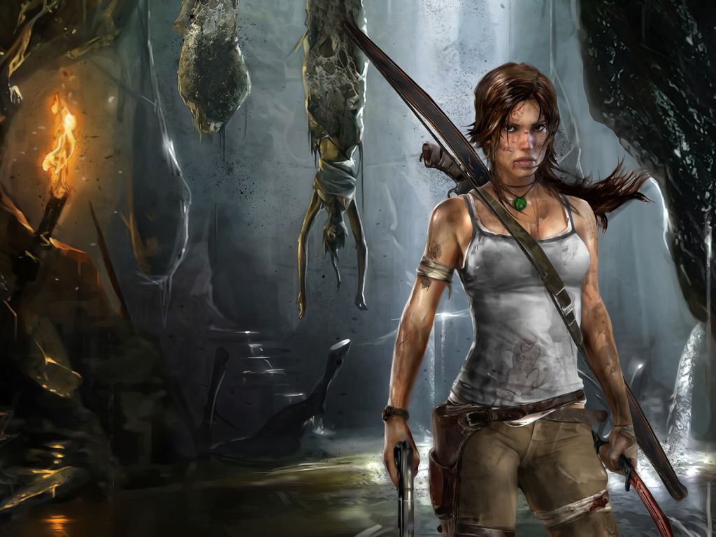 Lara Croft Reborn wallpaper