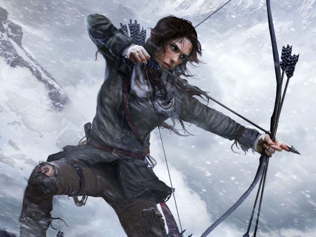 Lara Croft Rise of the Tomb Raider Official Artwork wallpaper