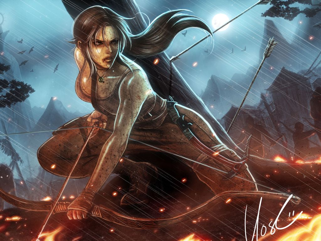 Lara Croft Tomb Raider Reborn wallpaper