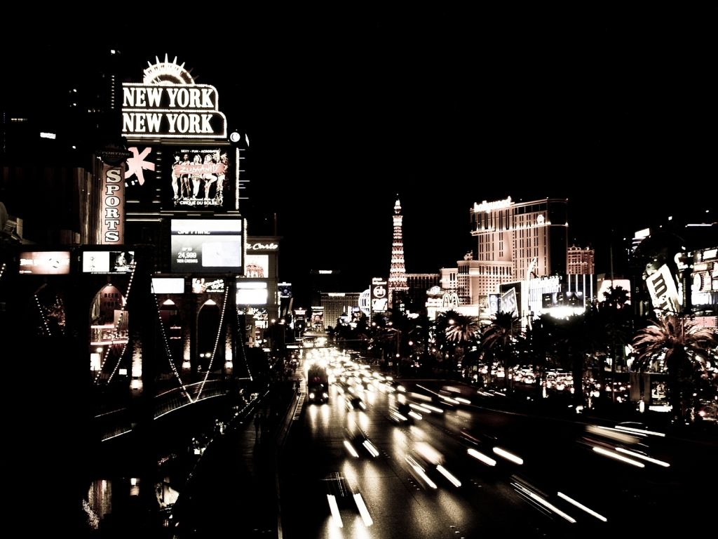 Las Vegas At Night wallpaper
