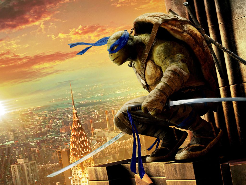 Leonardo Teenage Mutant Ninja Turtle Out of the Shadows wallpaper