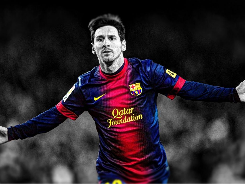 Lionel Messi Best Celebration 1 wallpaper