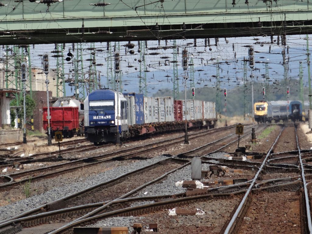 Locomotive at Hungarian Railyard wallpaper