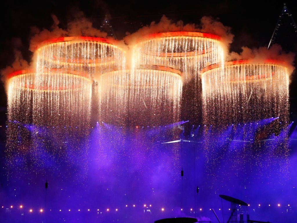 London Olympics Opening Ceremony wallpaper
