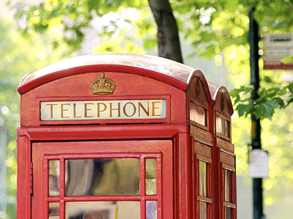 London Telephone wallpaper