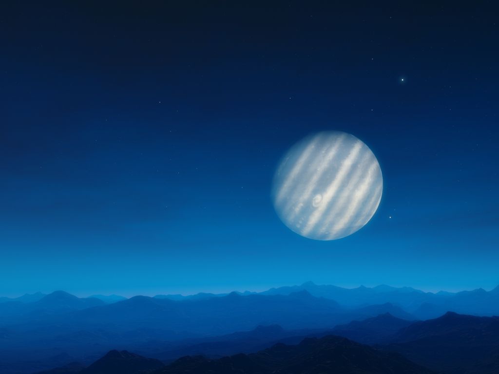 Lonely Giant wallpaper