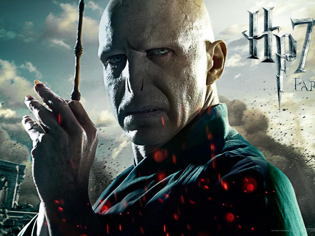 Lord Voldemort in Deathly Hallows Part 2 wallpaper