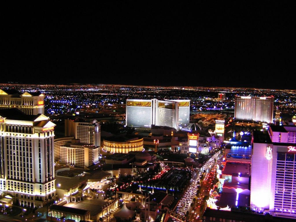 Los Vegas Night View wallpaper