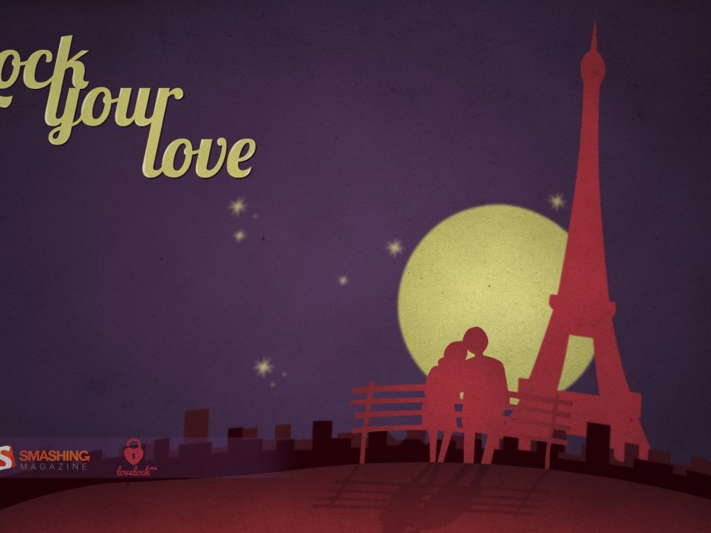 Love in Paris wallpaper