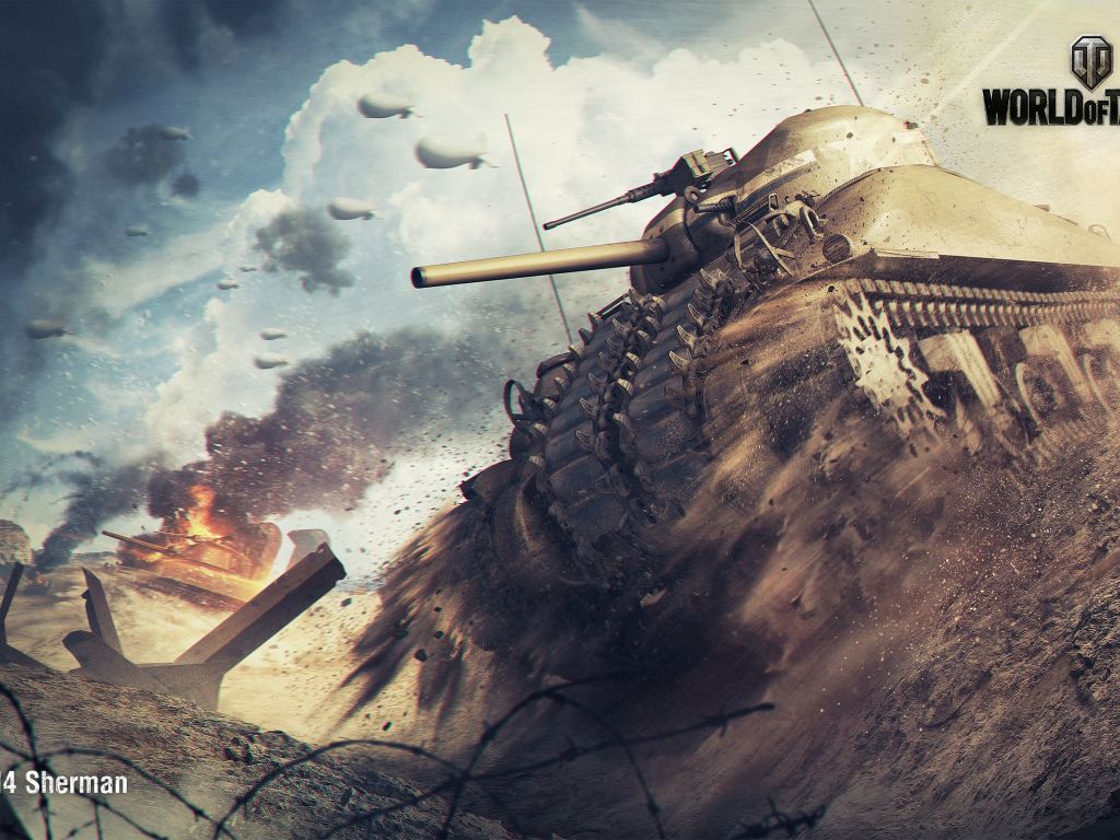 M Sherman World of Tanks wallpaper