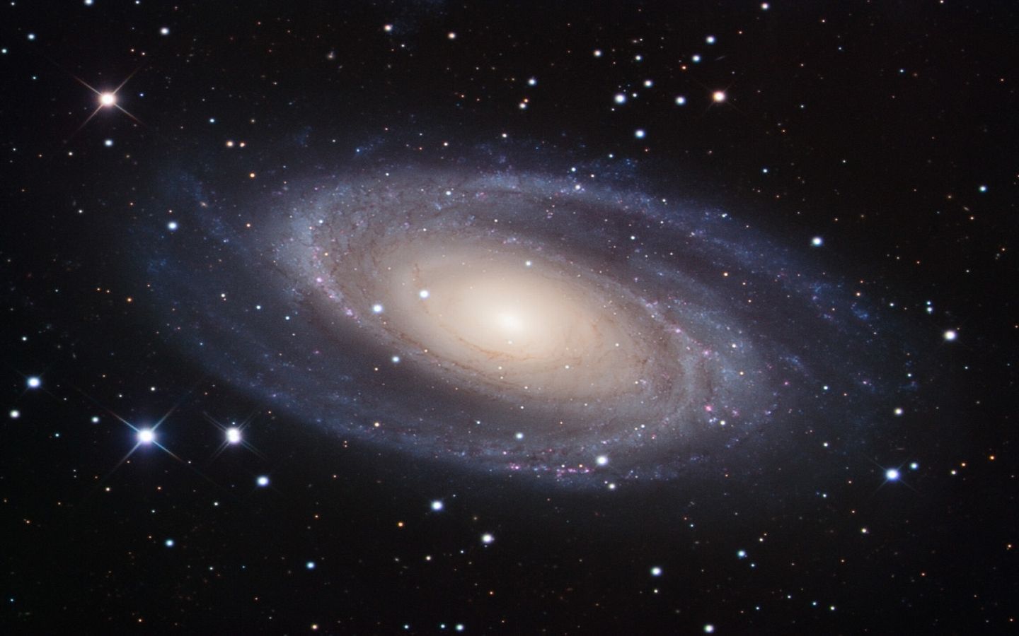 M81 Galaxy Wallpaper In 1440x900 Resolution
