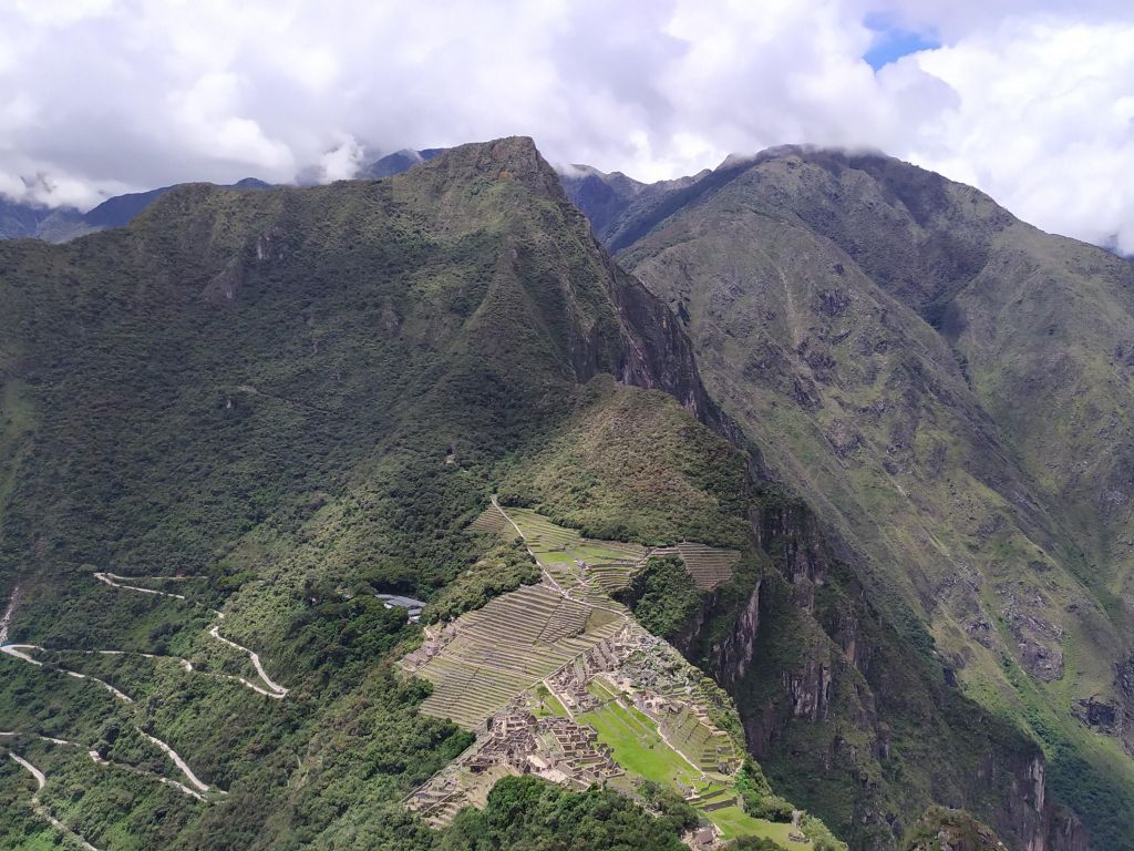 Machu Picchu From the Top of Huayna Picchu wallpaper