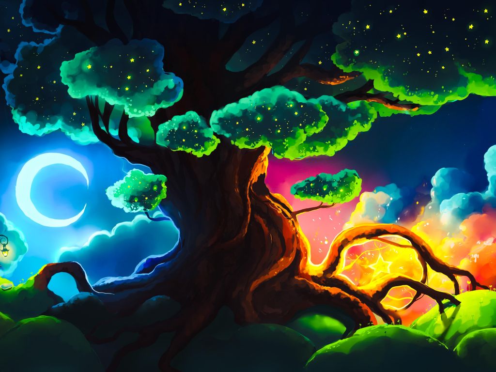 MAGICAL TREE wallpaper