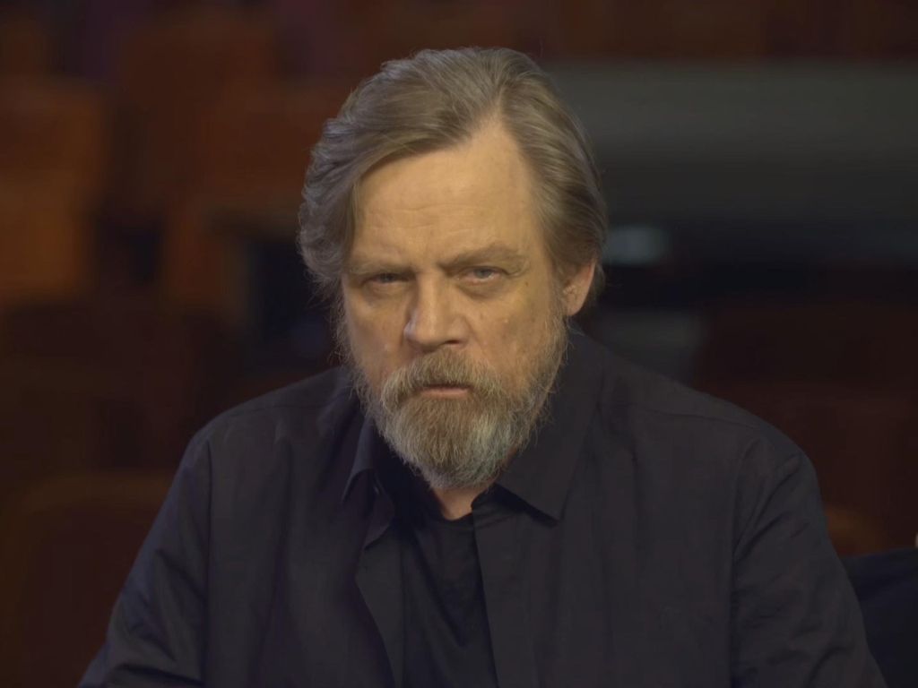 Mark Hamill Stares into Your Soul wallpaper