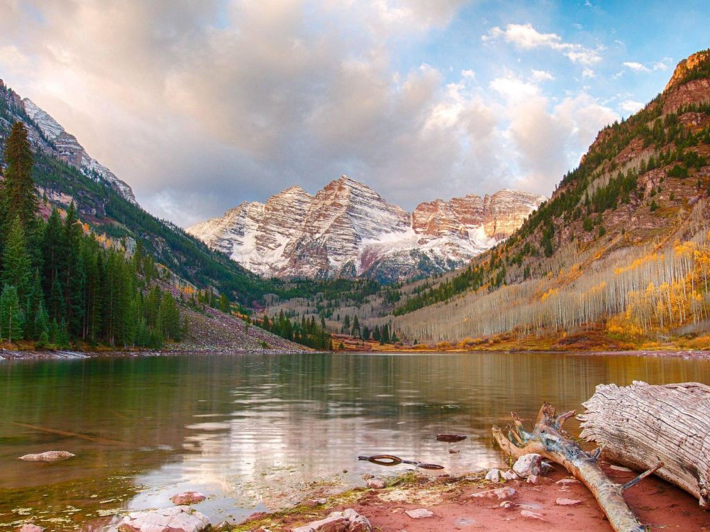 Maroon Lake Aspen Colorado HD wallpaper