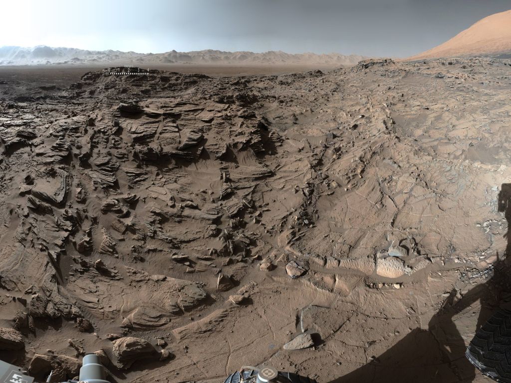 Mars From Curiosity wallpaper