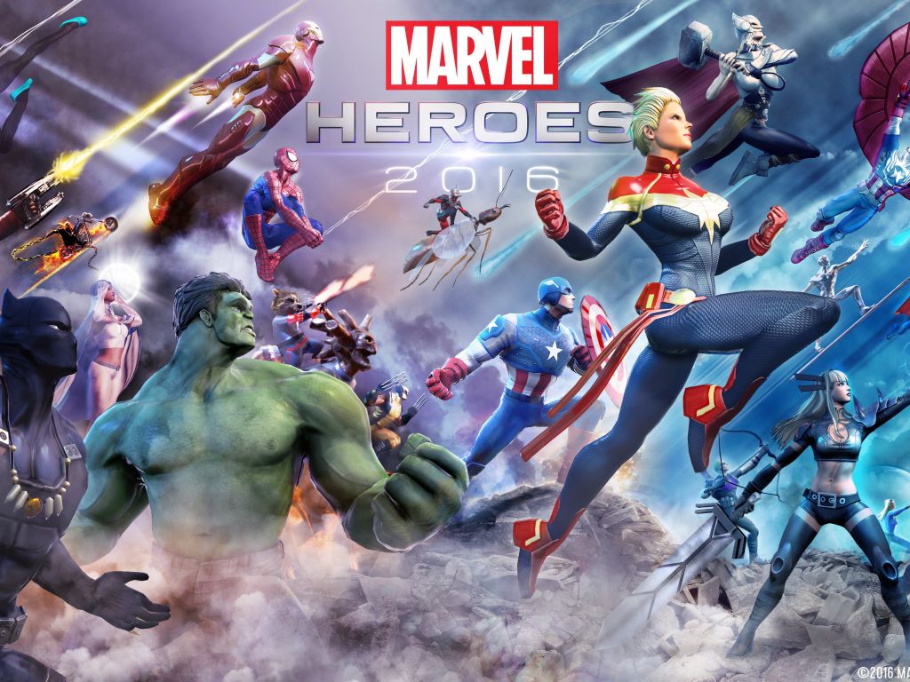 Marvel Heroes 4K wallpaper