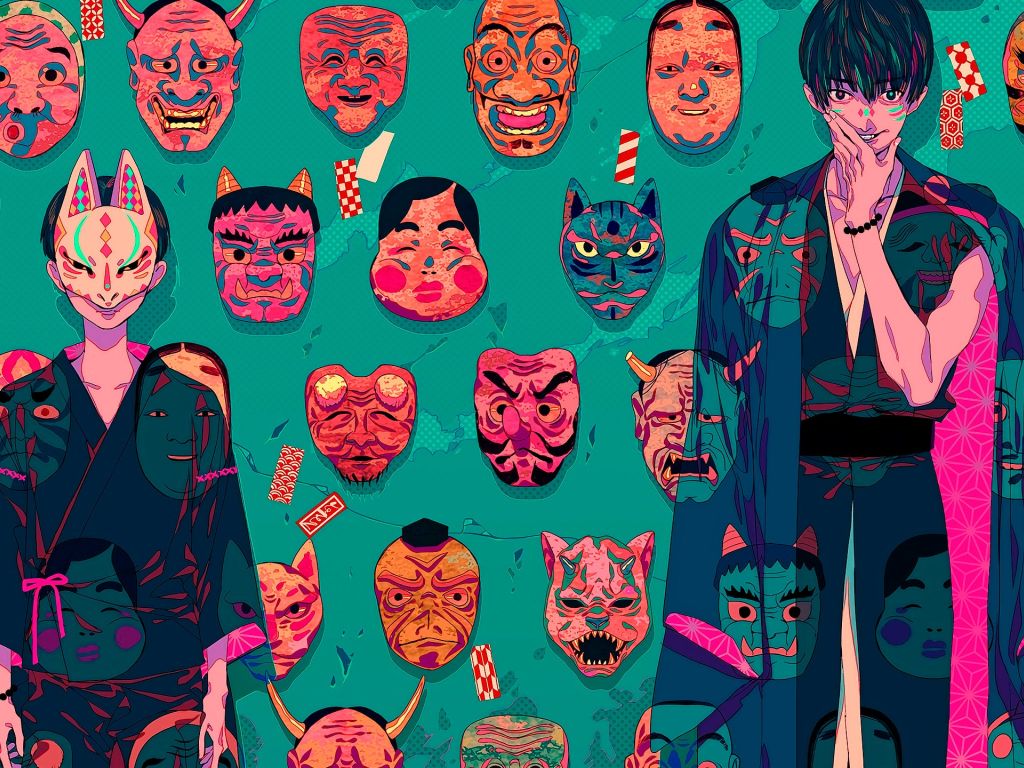 Masks wallpaper