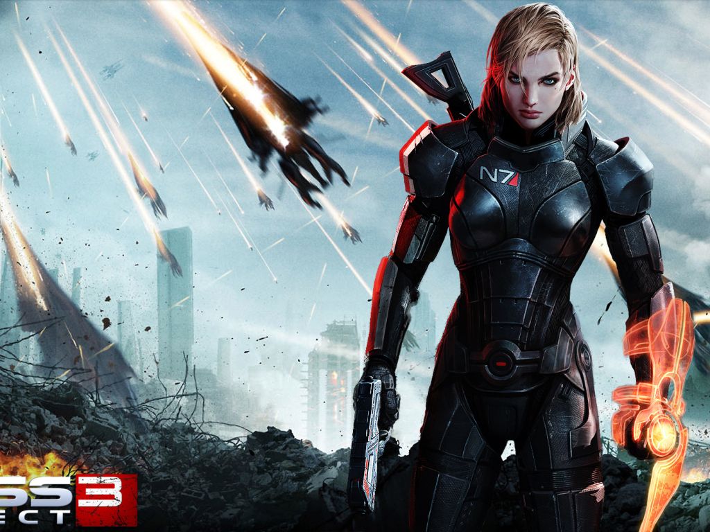 Mass Effect Female Shepard wallpaper