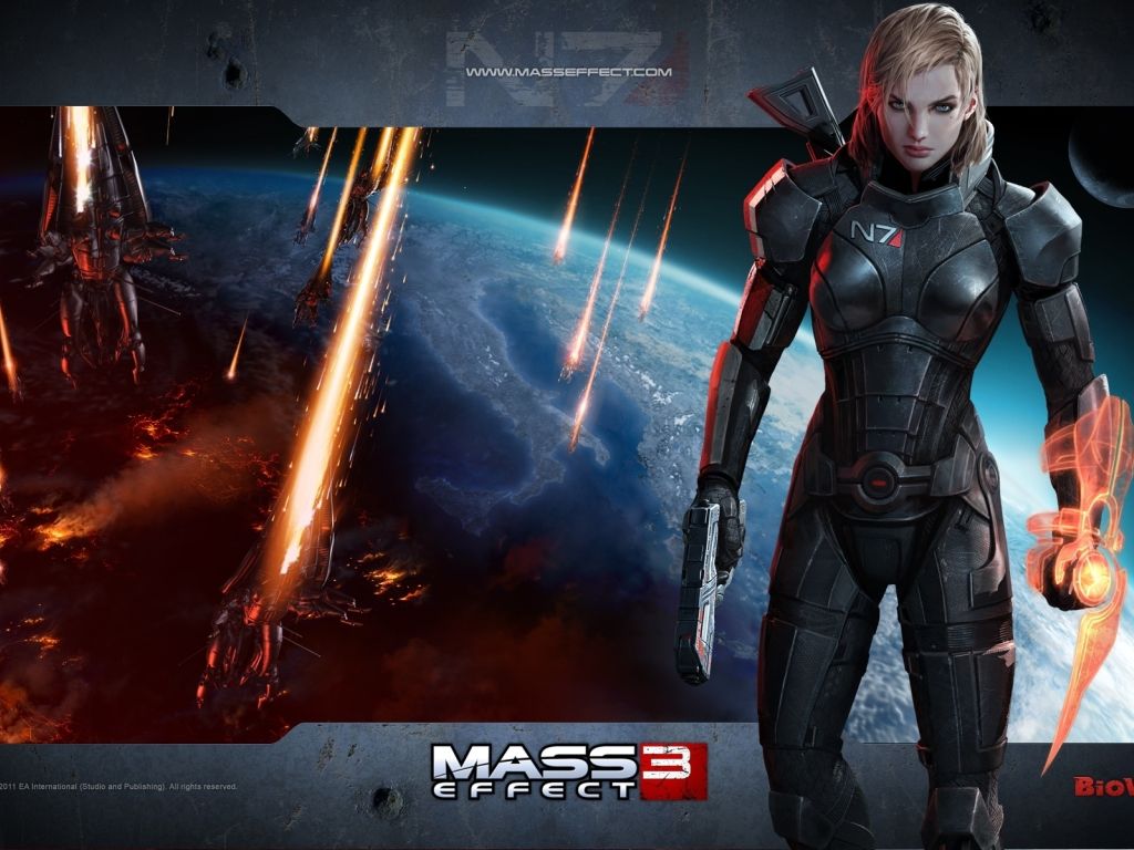 Mass Effect Girl wallpaper