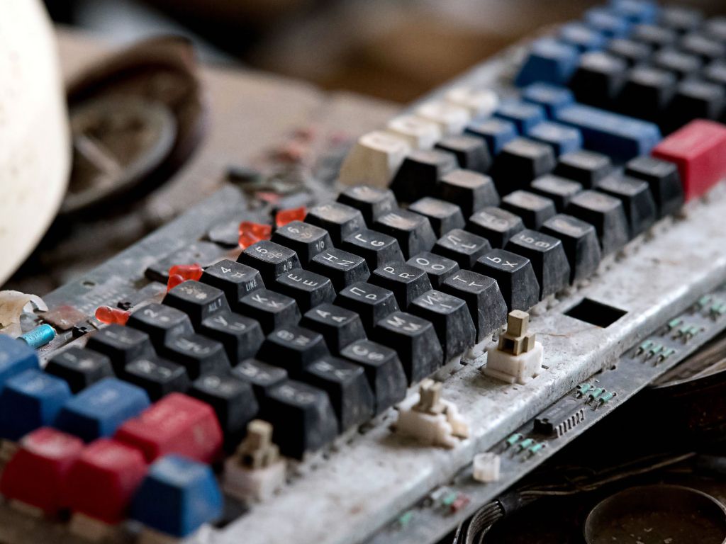 Mechanical Keyboard From Chernobyl wallpaper
