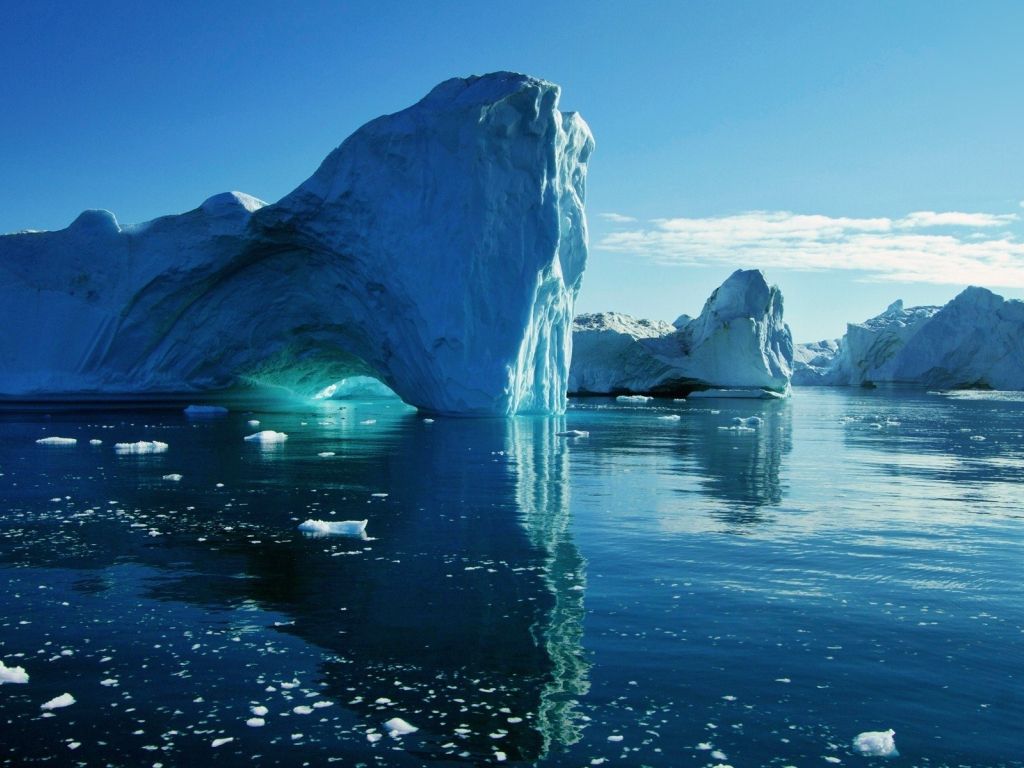 Melting Iceberg wallpaper