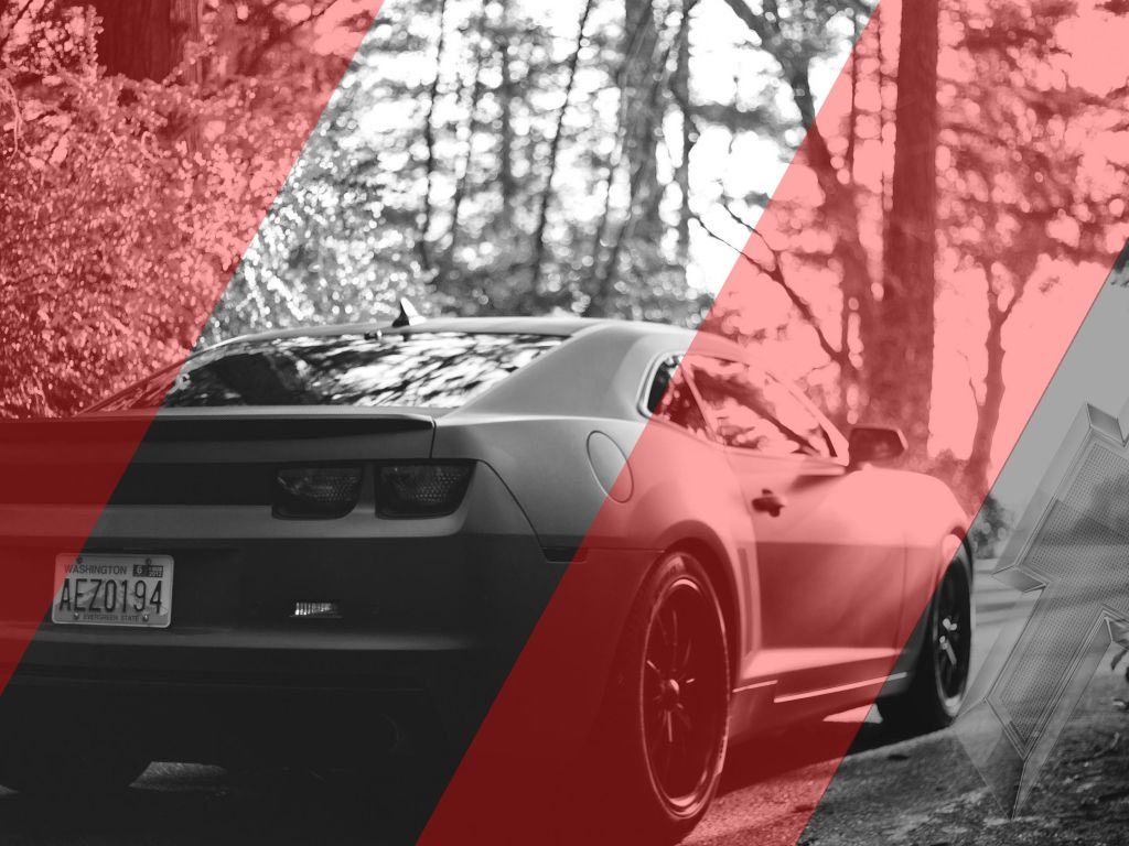 Messed Around With an Image of a Camaro My Friend wallpaper