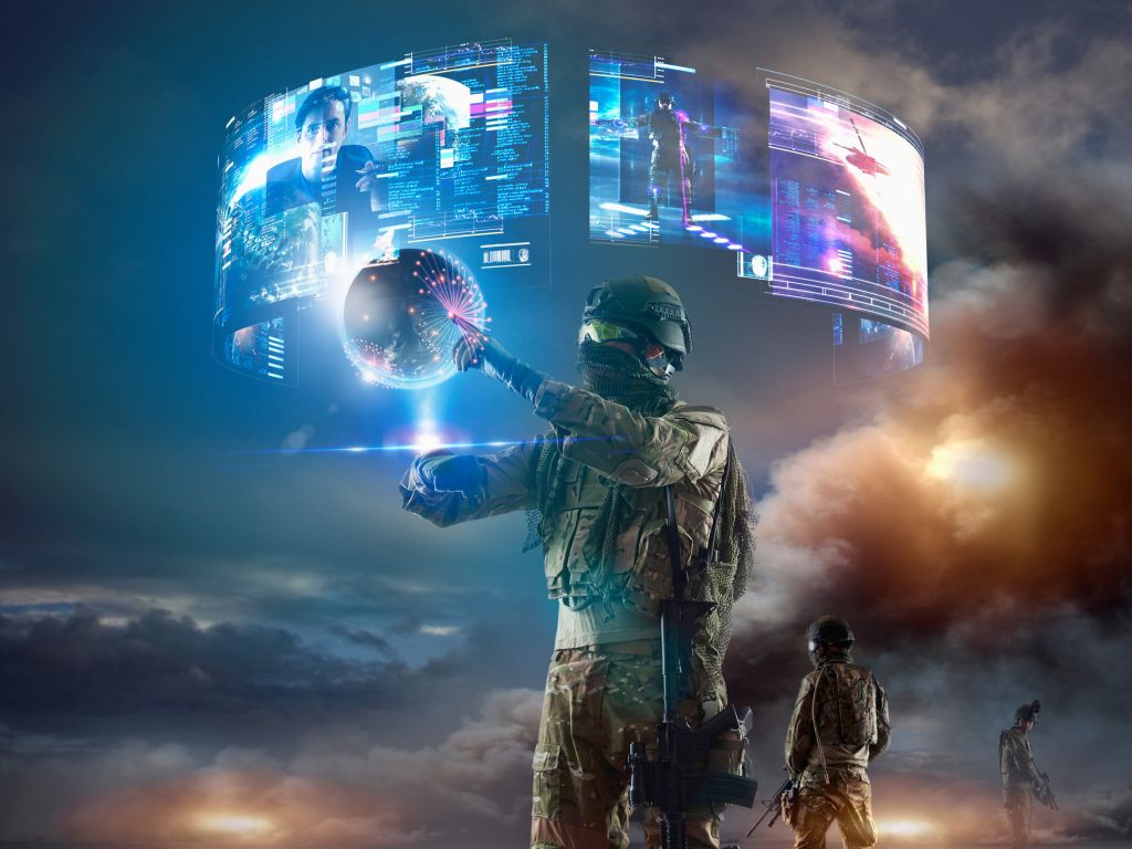 Military Virtual Reality wallpaper