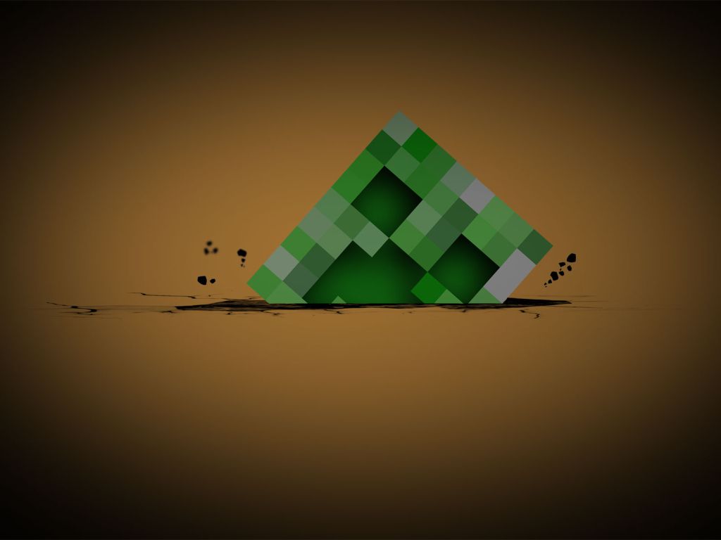 Minecraft Creeper 8591 wallpaper in 1024x768 resolution