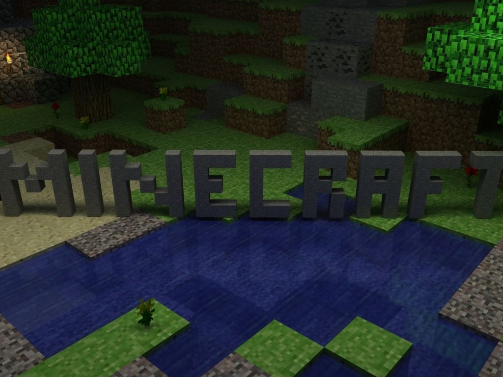 Minecraft Logo wallpaper
