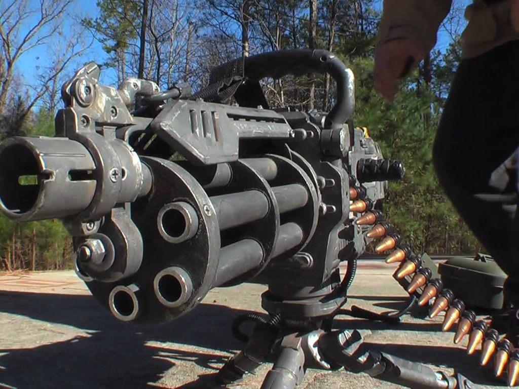 MINIGUN Machine Gun Weapon Military wallpaper