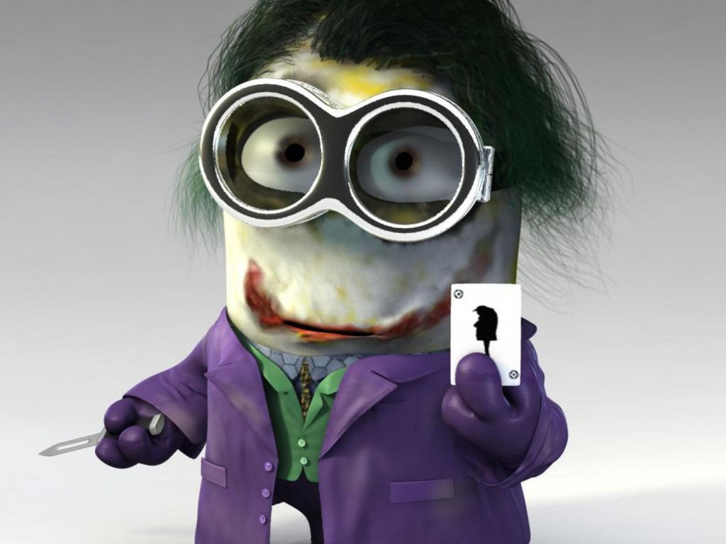 Minion Joker wallpaper