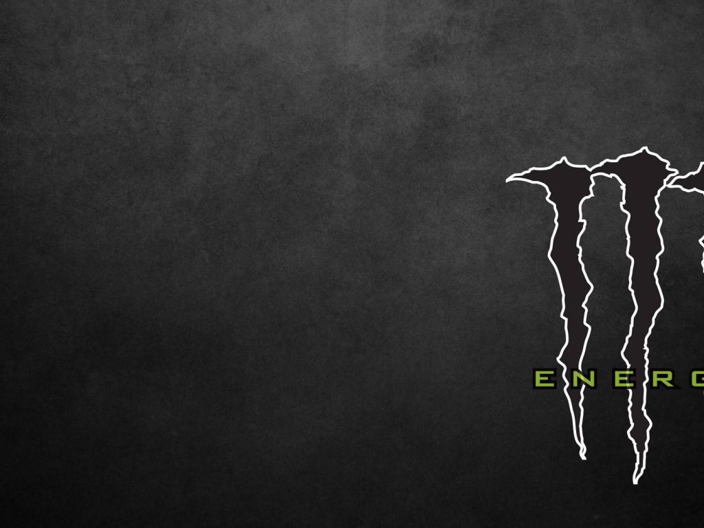 Monster Energy Logo Black And White wallpaper