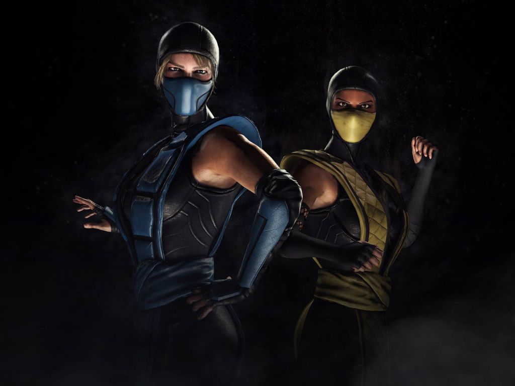 Mortal Kombat XL Sub Zero Scorpion Kosplay wallpaper