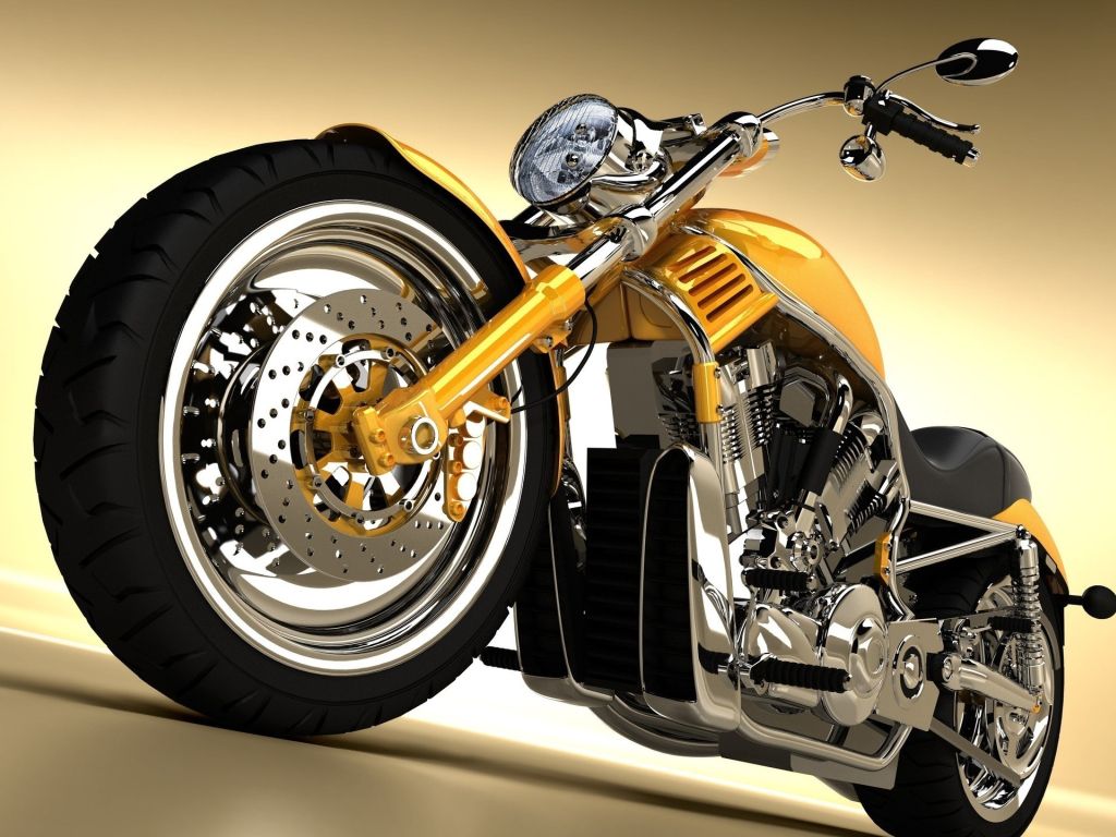 Motos Chopper Harley Davidson wallpaper