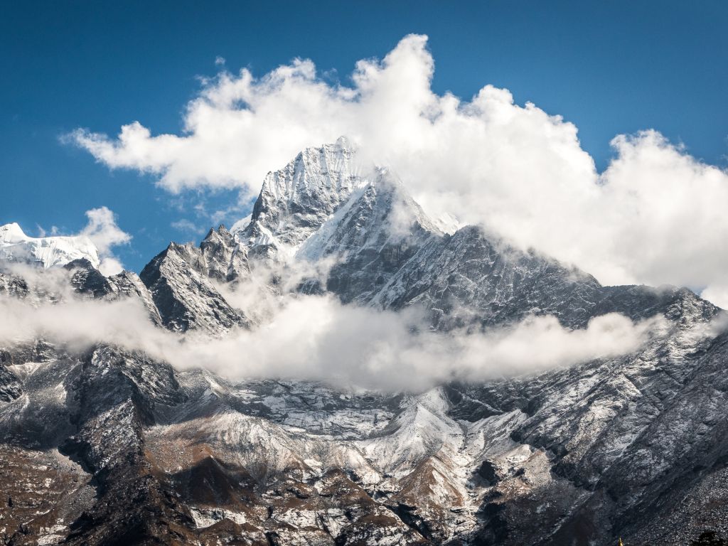 Mount Everest Himalayan Mountains wallpaper