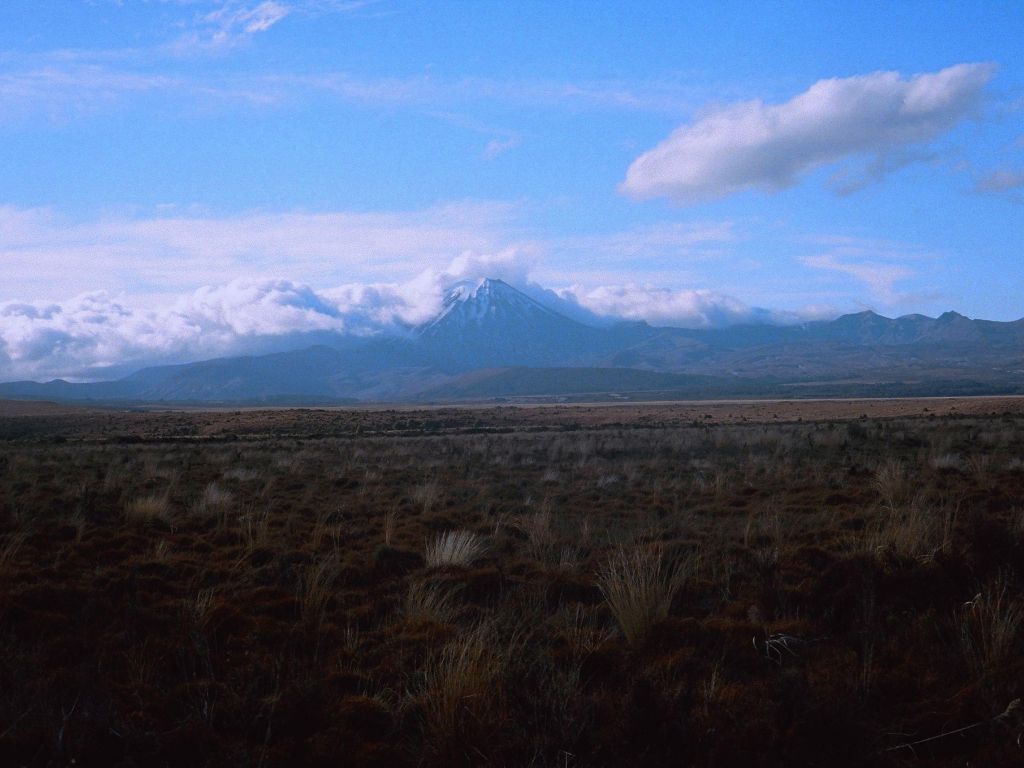 Mount Ngauruhoe - Portra 35mm Film wallpaper
