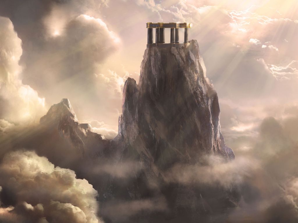 Mount Olympus God of War Ascension wallpaper