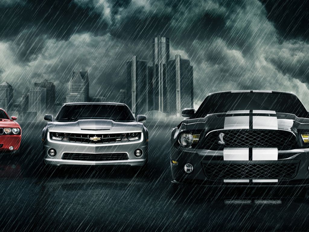 Muscle Cars wallpaper in 1024x768 resolution