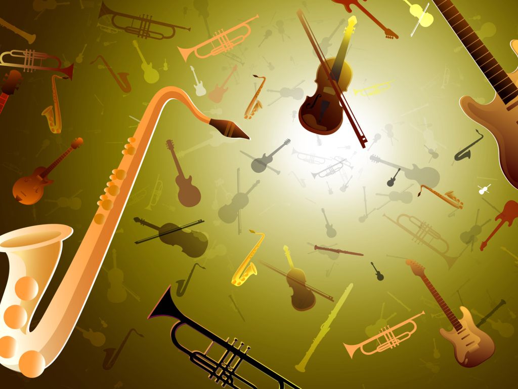 Musical Instrument Background wallpaper