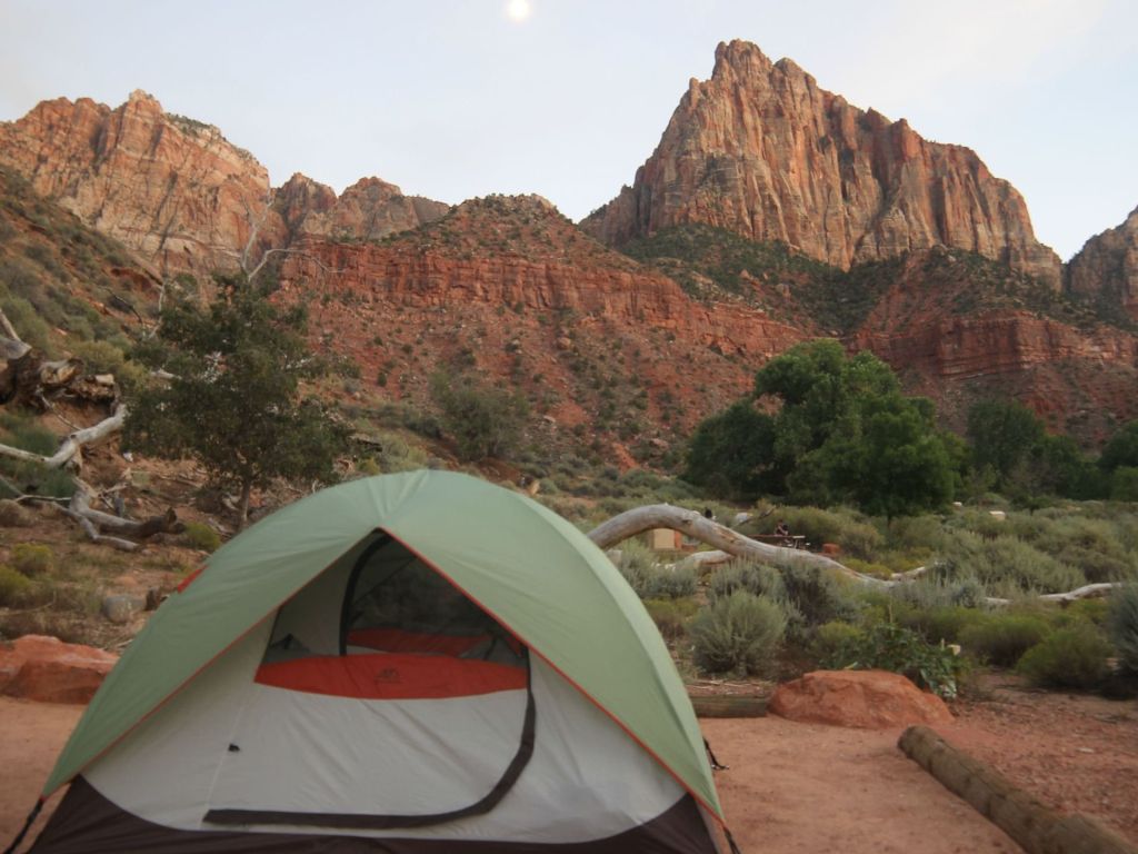 Zion National Parks Watchman Campground wallpaper