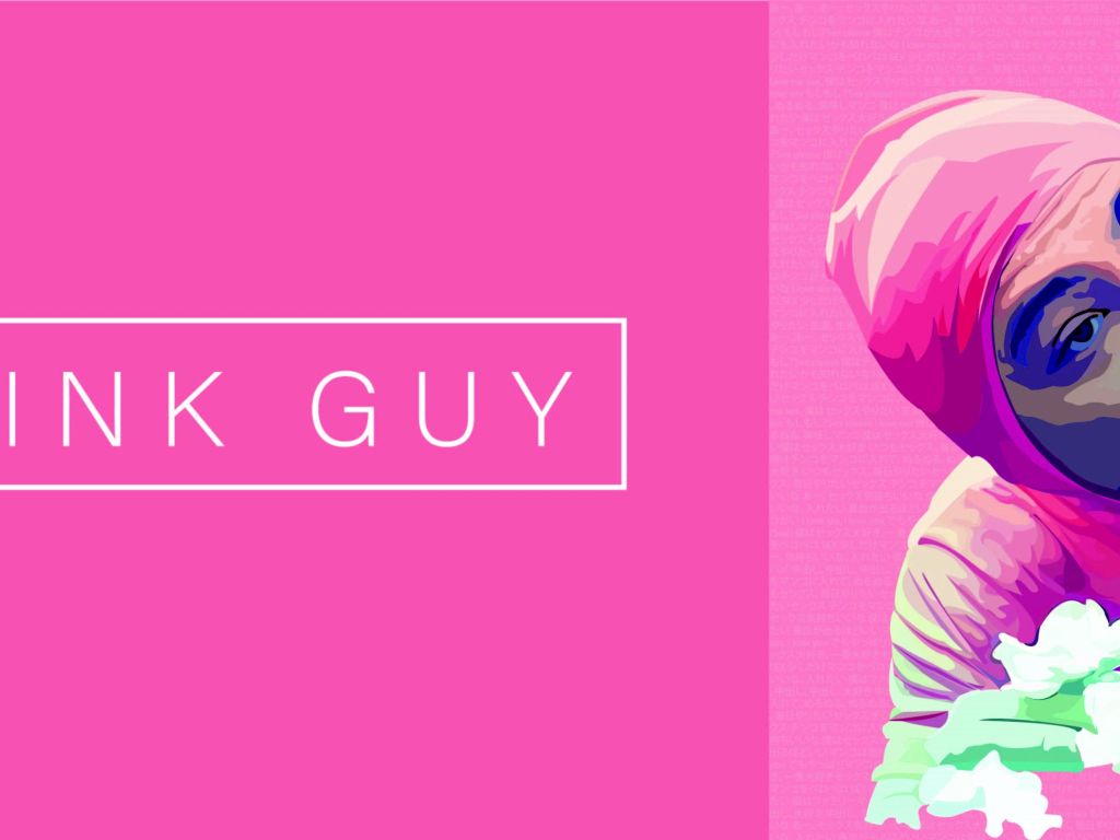 My Friend Made This Vector Art of Pink Guy wallpaper