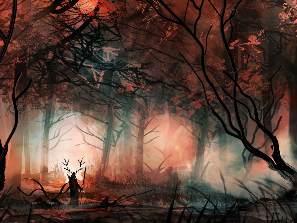 Mystical Forest wallpaper