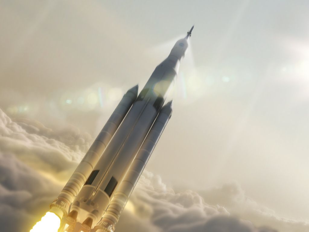 NASA Space Launch System wallpaper