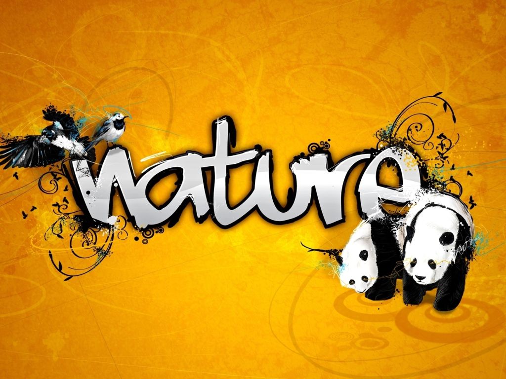 Nature Panda wallpaper