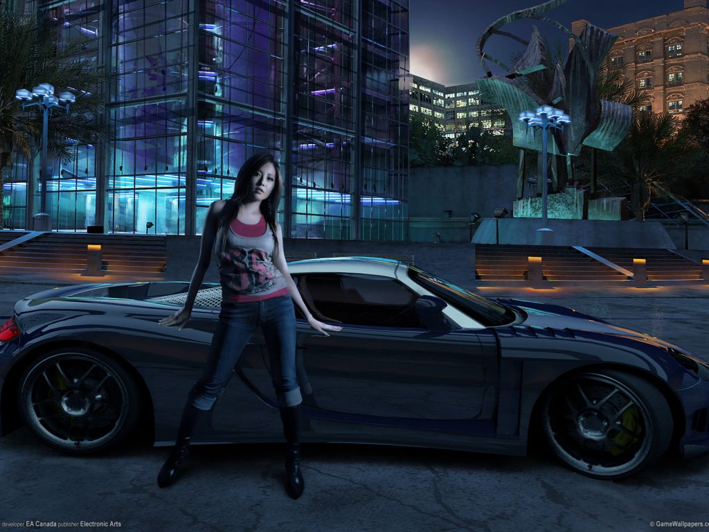 Need for Speed Carbon Girl wallpaper