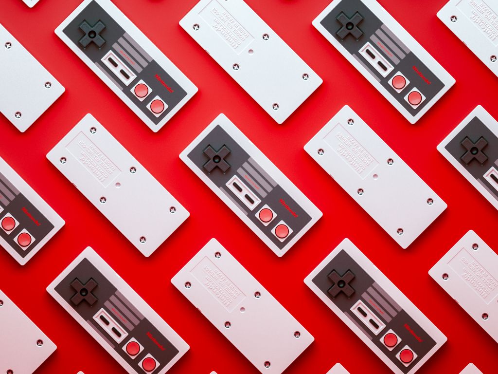 NES Controllers Ultrawide wallpaper