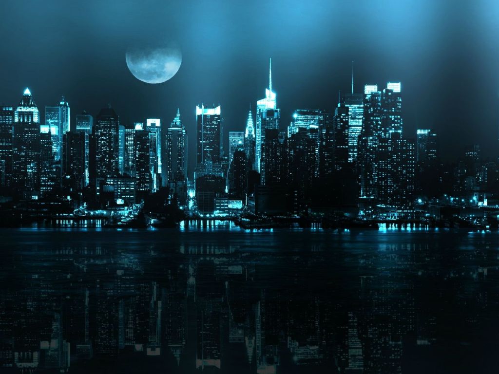 New York City at Night 18442 wallpaper