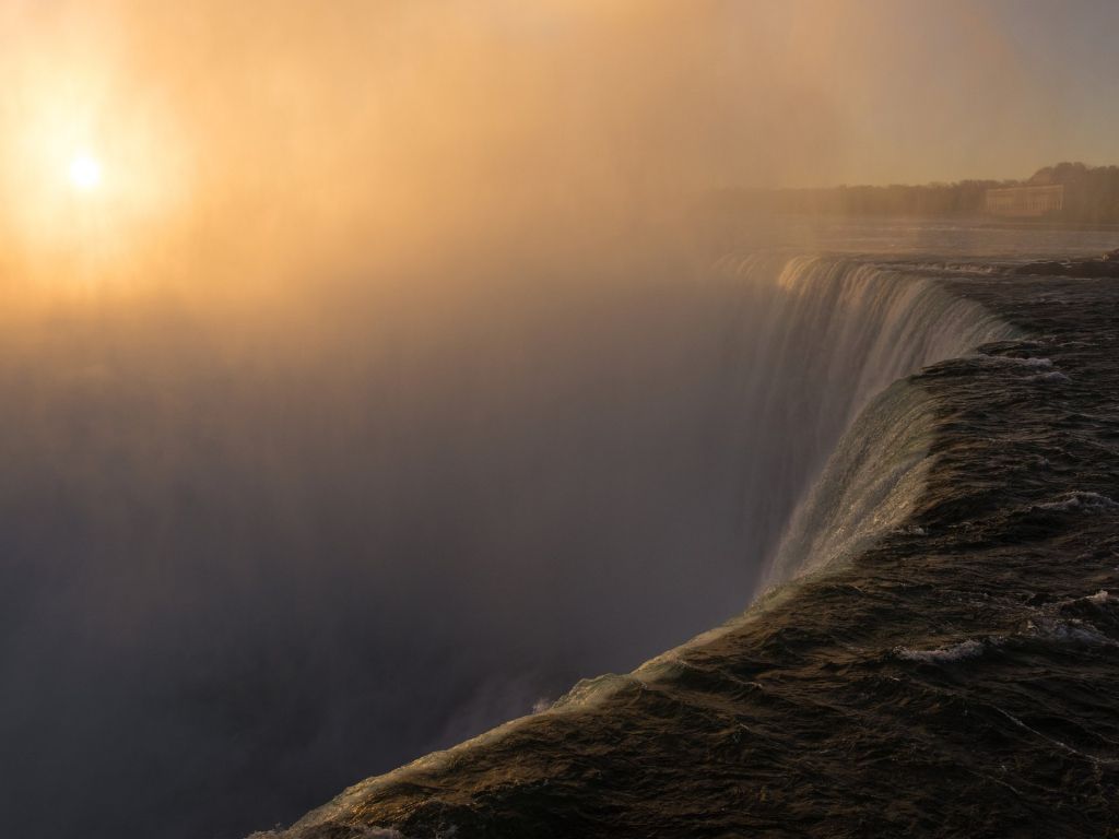 Niagara Fall Sunrise wallpaper