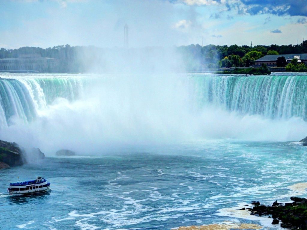 Niagara Falls in Ontario City Canada wallpaper